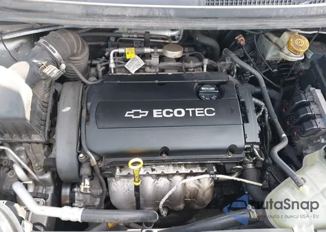 2013 Chevrolet Sonic Lt Auto из США, поврежденный, VIN 1G1JC5SH6D4243377